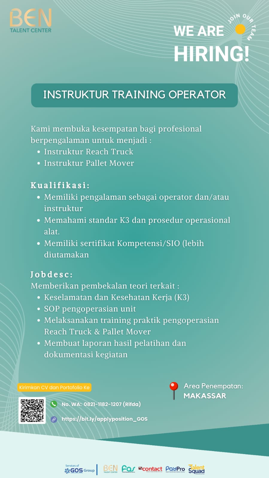 Cover Instruktur Training Operator