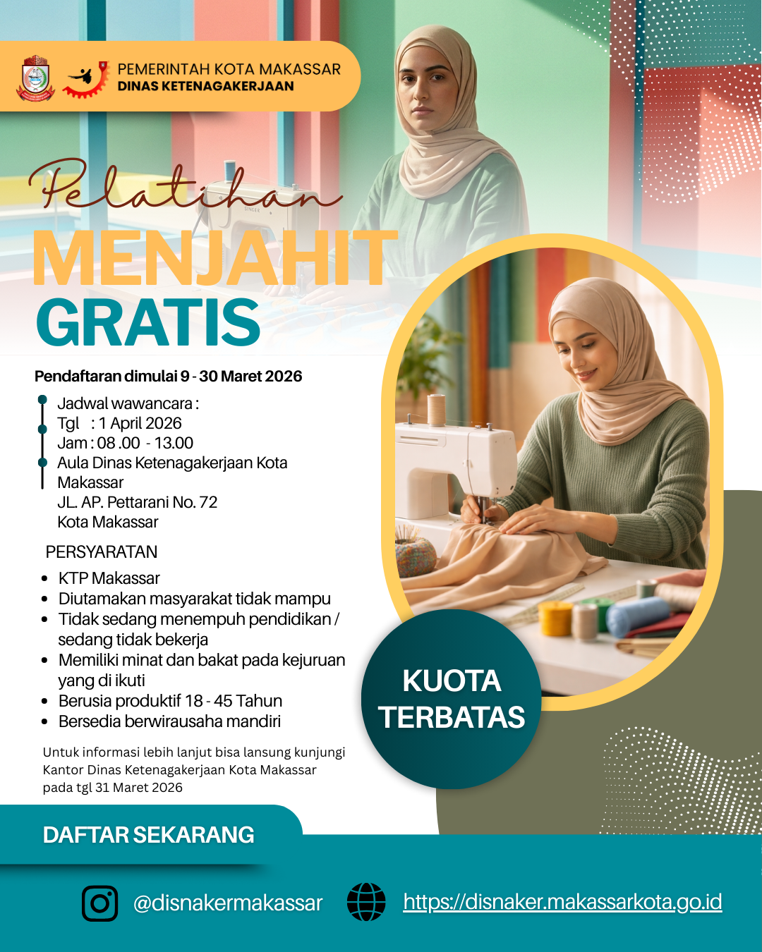 Pelatihan Menjahit
